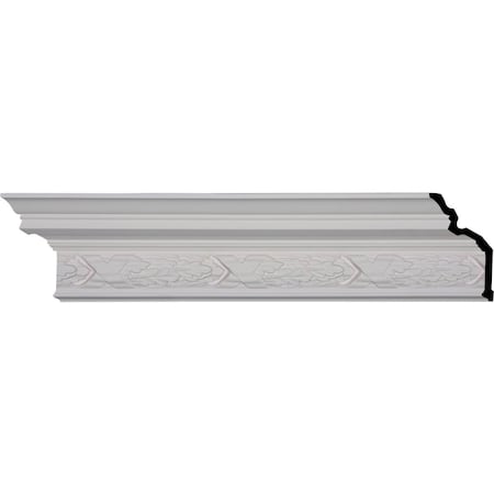 Ekena Millwork SAMPLE - 7 1/4"H x 5 3/8"P x 8 5/8"F x 12"L, (9 5/8" Repeat), Dublin Crown Moulding SAMPLE-MLD07X05X08DU